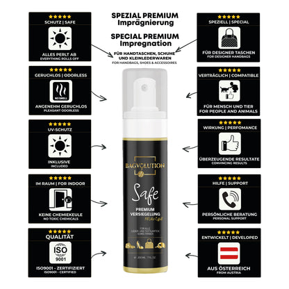 CLASSIC SET ✧ Bag cleaner + care + impregnation ✧