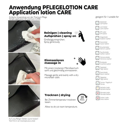 Mini Tester Set Reinigung | Pflege Imprägnierung