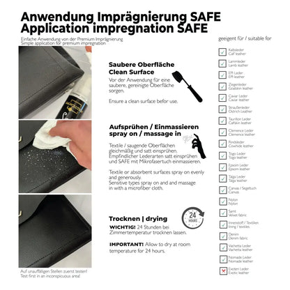 Mini Tester Set Reinigung | Pflege Imprägnierung